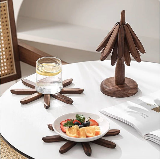 Heat Resistant Walnut Tree Trivet - Decor 4 Life